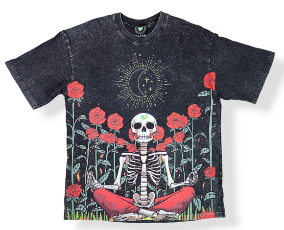 Acid Wash Graphic Tee